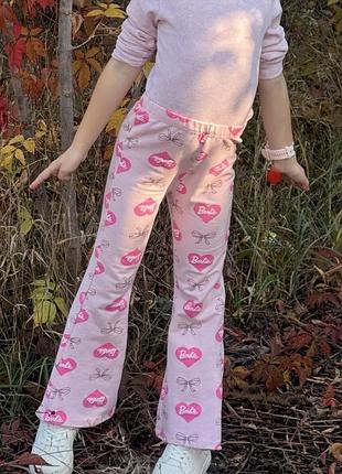 Штани кльош barbie 128р 6