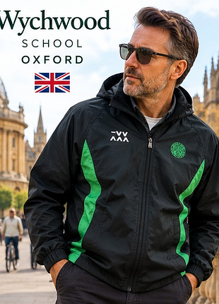 Британская ветровка wychwood school oxford - эксклюзивный школьный мерч, l/50