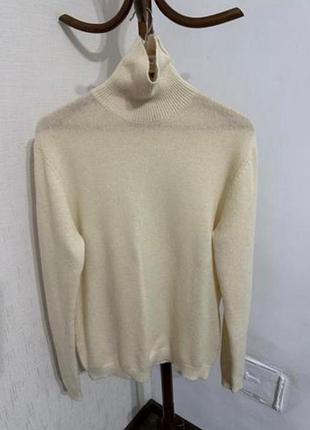 Светр жіночий asos молочний бавовняний розмір l-xl