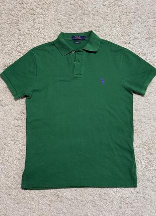 Поло чоловіче polo ralph lauren зелене