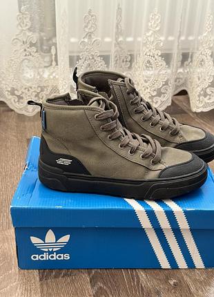 Черевики для хлопчика adidas хакі