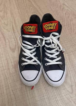 Кеди унісекс converse looney tunes чорні