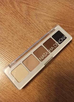 Natasha denona mini eyes sculpt palette тени наташа декона