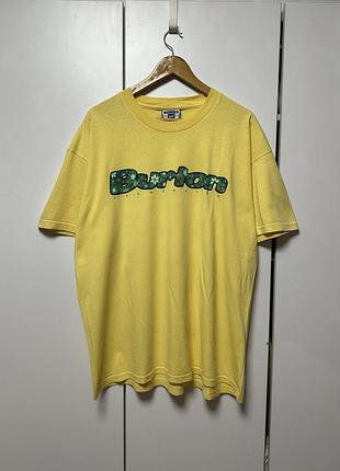 Футболка made in usa lee x burton snowboarding vintage