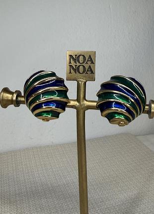 Кліпси вінтаж  cabochon