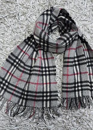 Шикарный кашемировый шарф burberry