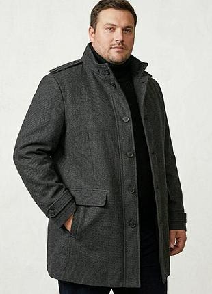 Пальто чоловіче утеплене розмір xxl -xxxl
