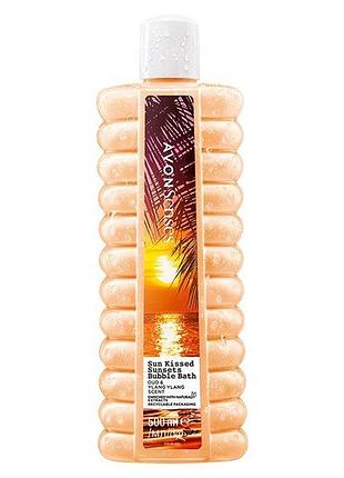 Піна для ванни avon «поцілунок сонця» 500ml