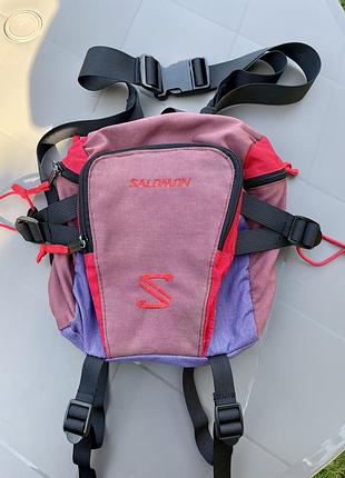 Вінтажна поясна / нагрудна сумка salomon vintage 90s cordura