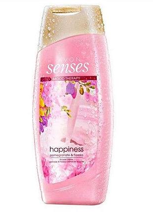 Крем-гель для душу "аромотерапія щастя" 250 мл avon senses