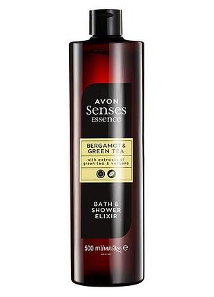 2-в-1 засіб для прийняття ванни і душу avon «бергамот і зелений чай»