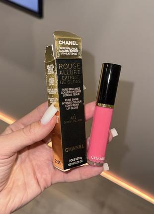 Блиск для губ chanel 4d помаді рідка в розкішному відтінку