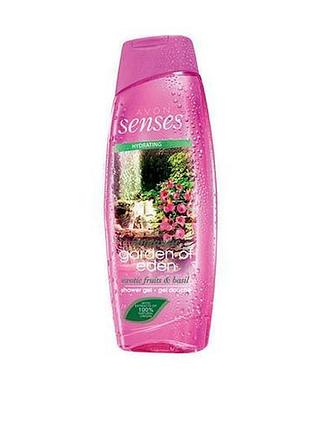 Гель для душу avon senses garden of eden, райський сад, 250 мл