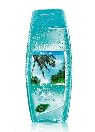 Зволожувальний гель для душу «морська лагуна» avon, ейвон 250 мл.