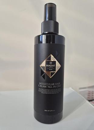 Незмивний молекулярний крем-спрей для волосся
hadat cosmetics molecular hair cream all in one розпив