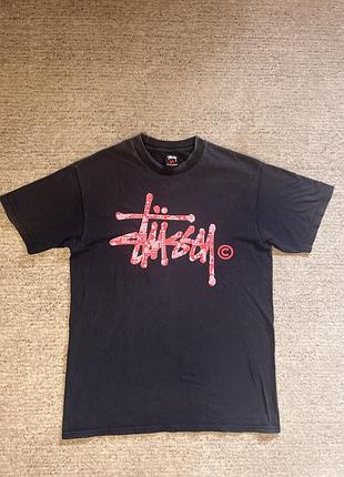 Футболка stussy m vintage 80s