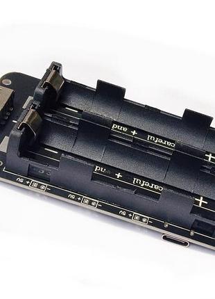 Модуль автономного питания 2х 18650 с usb выходом