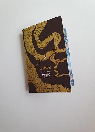 Memo sherwood пробник парфумованої води
