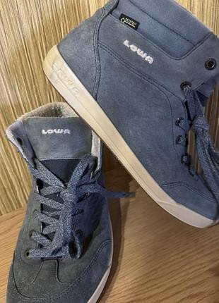 Черевики lowa tori gtx gore-tex замшеві 39 розмір (25 см) зимові/осінні