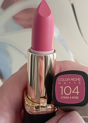 L'oréal  помада тон 104