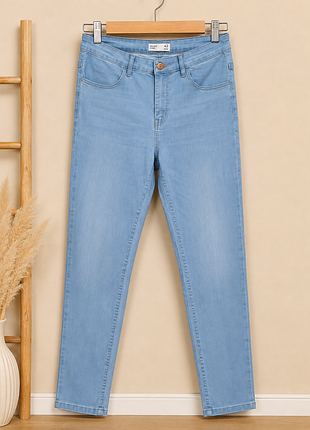 Джинси 👖 жіночі м блакитні