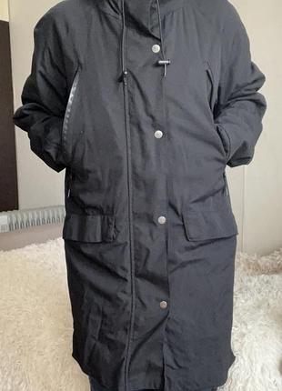 Парка чоловіча staff чорна
