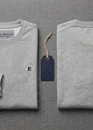 Чоловічий джемпер ben sherman сірий розмір m