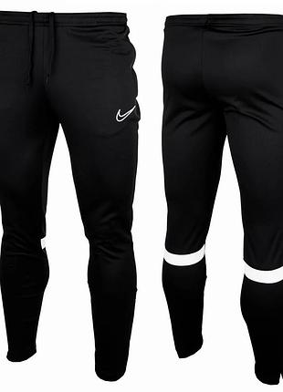 Детские спортивные штаны nike dri-fit черные, на рост 147–158 см