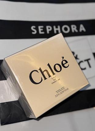 Жіночі парфуми хлоя 75 мл франція духи аромат зі шлейфом  chloe