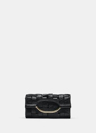 Чорна плетена сумка жіноча zara new