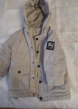 Дитяча куртка парка ,burberry 7