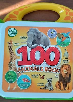 Інтерактивна книга leapfrog 100 animals book