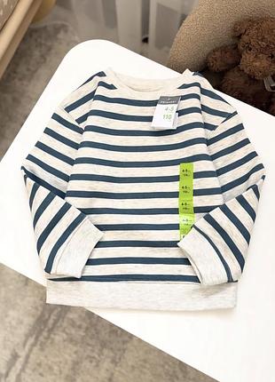 Утеплений смугастий світшот для хлопчика primark