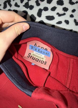 Червоні штани acne studios 7