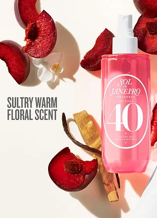 🩷оригінал 30ml. парфумований спрей для тіла і волосся sol de janeiro brazilian crush cheirosa '40 чорна слива, жасмін та ваніль