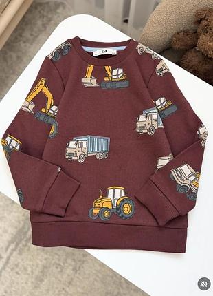 Мега якісний світшот від c&a для хлопчика 🚜🛻