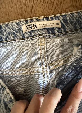Джинси zara 28 розмір 5