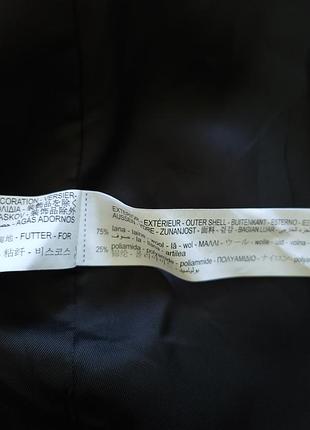 Пальто демосизоне zara.вовна 75%. 8