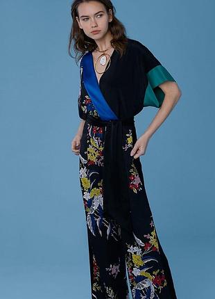 Неймовірний шовковий комбінезон diane von furstenberg оригінал
