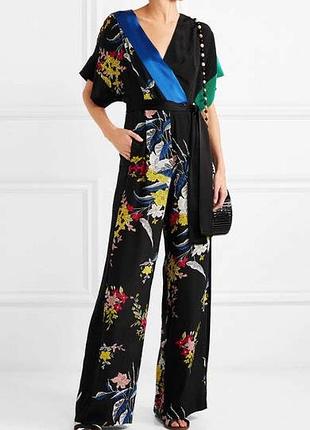 Невероятный шелковый комбинезон diane von furstenberg оригинал