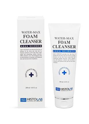 Histolab water-max foam cleanser – очищуюча пінка для обличчя