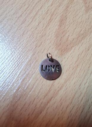 Підвіска металічна love