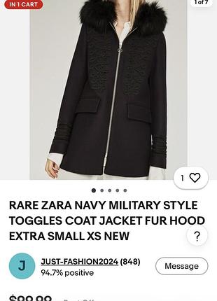 Пальто zara woman 3