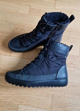 Зимові черевики ботінки ecco soft 7 tred gore-tex/ розмір 41 оригінал