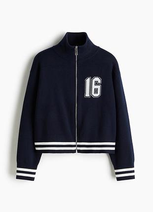 Зіп кардиган вʼязане худі h&m