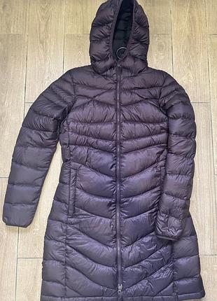 Пуховик жіночий the north face upper west side parka baroque purple