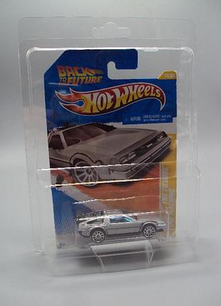 Машинка модель автомобіль hot wheels back to the future 2011 new models delorean долоріан №19064с