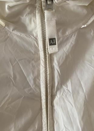 Вітровка armani deans біла 3