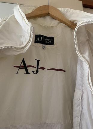Вітровка armani deans біла 6