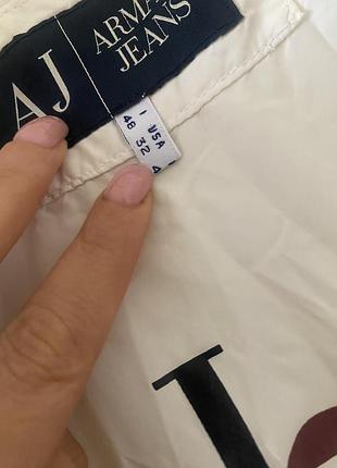 Вітровка armani deans біла 8